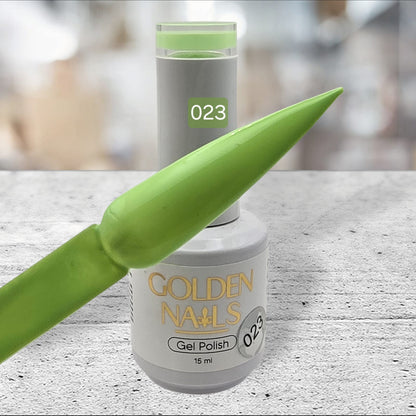 GEL POLISH GOLDEN NAILS