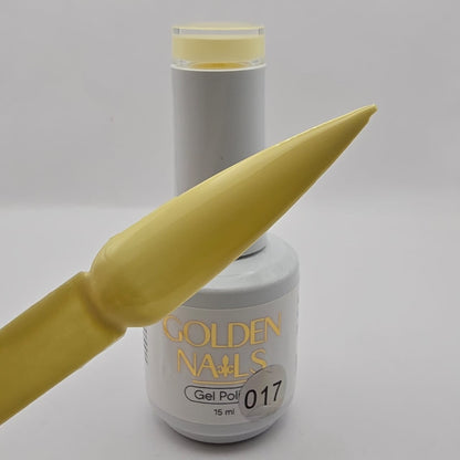 GEL POLISH GOLDEN NAILS
