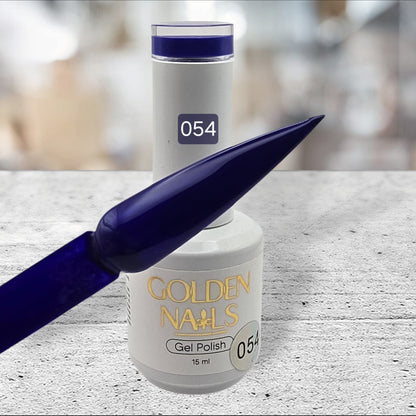 GEL POLISH GOLDEN NAILS