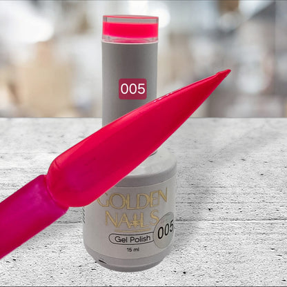 GEL POLISH GOLDEN NAILS