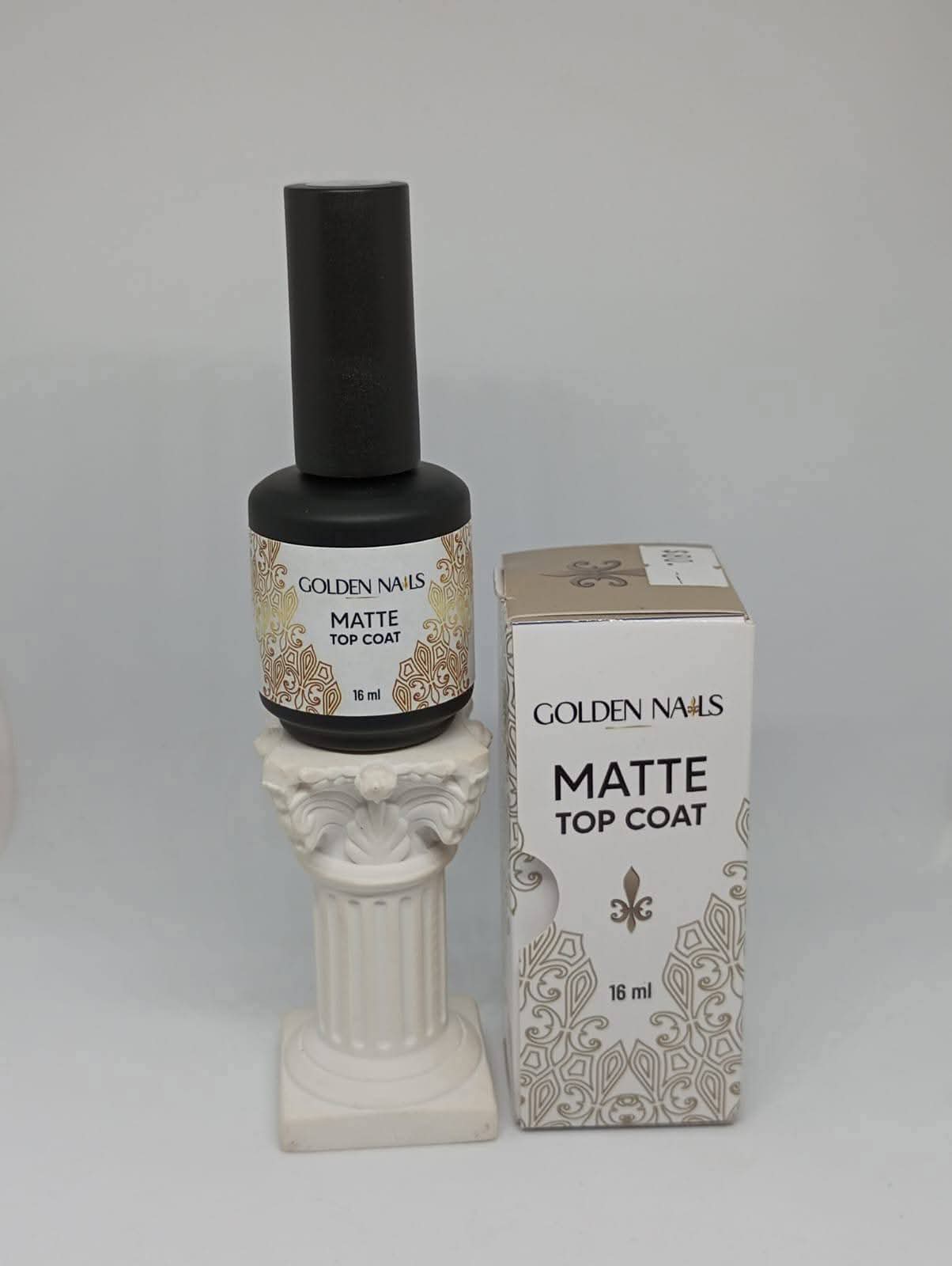 TOP COAT, BASE COAT, TOP MATTE GOLDEN