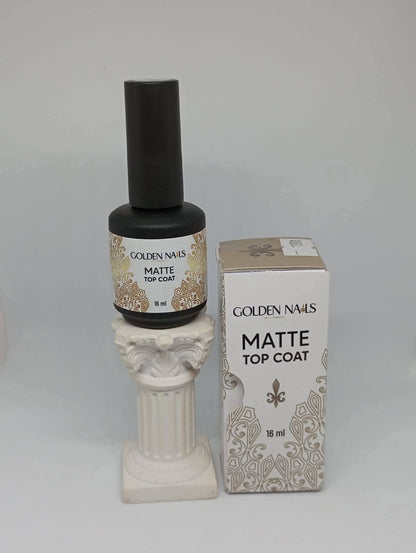 TOP COAT, BASE COAT, TOP MATTE GOLDEN