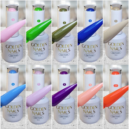 Geles Ultrapigmentados Golden