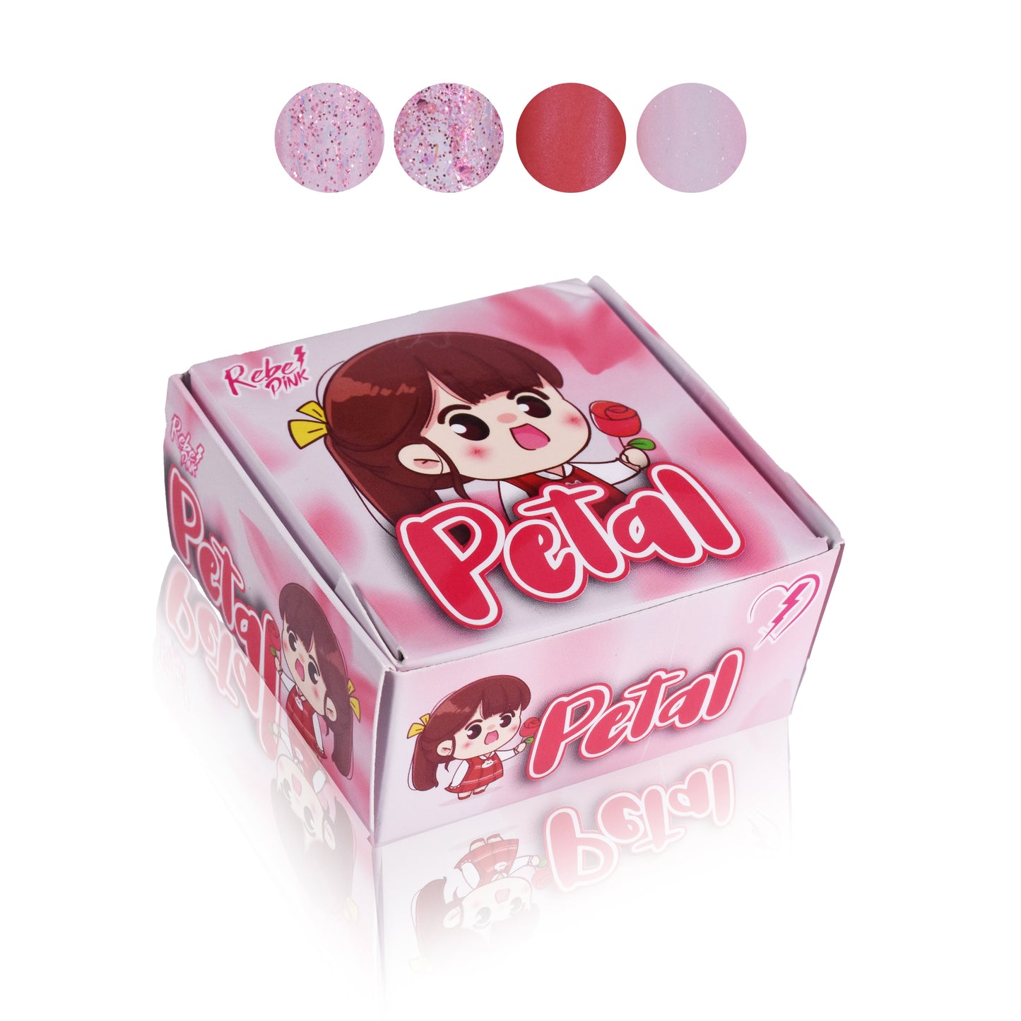 Colecciones de Rebel Pink 4 Colores