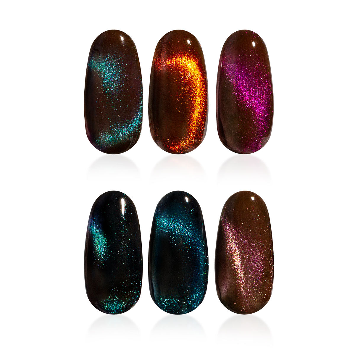 Gamas de Geles "Diosas" Wapizima de 6 colores
